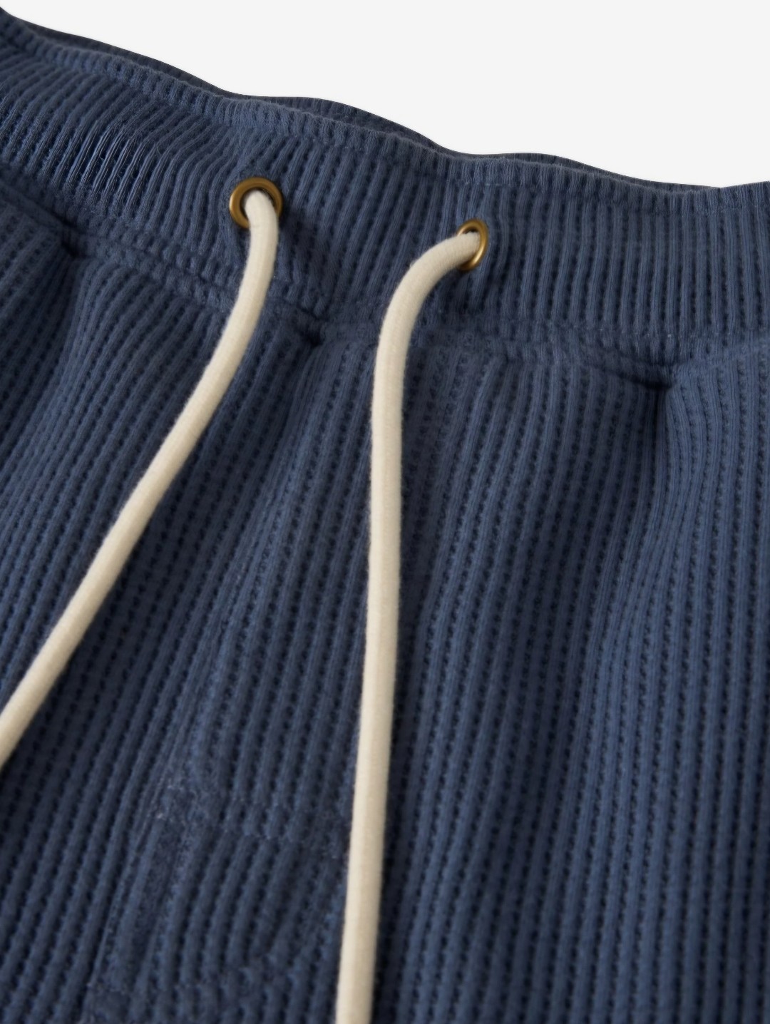The Cannes Waffle Knit Shorts - Moontide — image 2 of 3